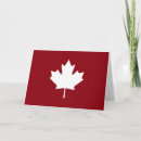 Recherche de jour du canada vœux cartes Rouge