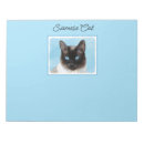 Recherche de cat blocsnotes Siamois