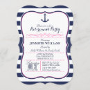 Recherche de ancre nautique de marine invitations Rose