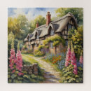 Recherche de cottage anglais puzzles Fleurs