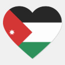 Recherche de jordanie autocollants Drapeau