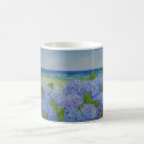 Recherche de hortensias bleus tasses Violet