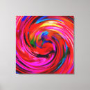 Recherche de remous impressions sur toile Spirale
