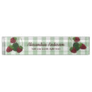 Zoek naar voedsel naambordjes Aardbei