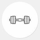 Recherche de haltere autocollants Entraînement avec poids