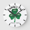 Recherche de pub horloges Shamrock