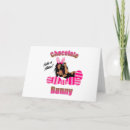 Recherche de drôles lapin chocolat pâques cartes Oeufs