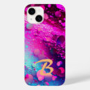 Recherche de rose brillant iphone coques Initiales