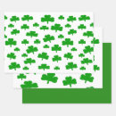 Recherche de shamrock papier cadeau Trèfle