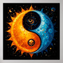 Zoek naar nacht hemel posters Zon en maan