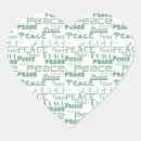 Zoek naar woordkunst stickers Vrede