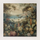 Recherche de oiseaux vintages puzzles Jungle