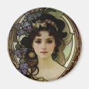 Recherche de rétro dame magnets Portrait