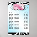 Recherche de price list posters Chic