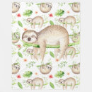 Recherche de paresse couvertures plaids Animaux
