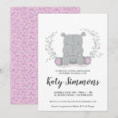 Recherche de hippo invitations Bébé