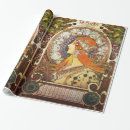 Zoek naar alphonse mucha cadeaupapier Vintage