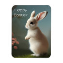 Recherche de lapin blanc magnets Pâques