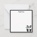 Recherche de panda noir et blanc cartes postales Dessin