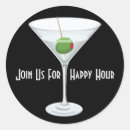 Recherche de heure de cocktail autocollants Alcool