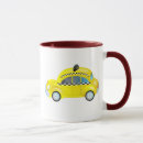 Recherche de taxi jaune tasses Voiture