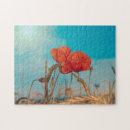 Recherche de coquelicots puzzles Été
