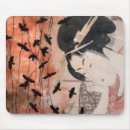 Recherche de geishas tapis souris Rouge