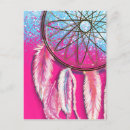 Recherche de dreamcatchers cartes postales Rose