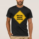 Recherche de signe en métal tshirts Pour lui