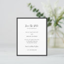 Recherche de budget wedding save the dates Élégant
