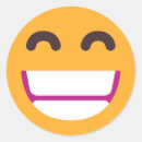 Recherche de visage souriant heureux autocollants Drôle
