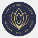 Zoek naar blauwe lotusbloem stickers Meditatie