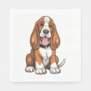 Zoek naar basset honden servetten Grappige hond
