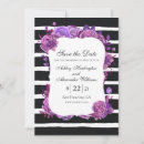 Recherche de mariage save the date Noir