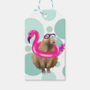 Recherche de flamingo étiquettes cadeau Mignon