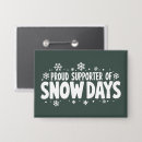 Recherche de flocons de neige badges Temps froid