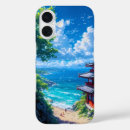 Recherche de paysage japonais iphone coques Pagode