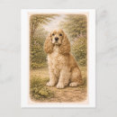 Recherche de cocker cartes postales Antique