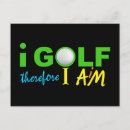 Recherche de humour de golf cartes postales Drôle