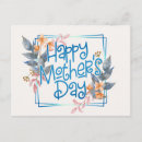 Recherche de cadre floral cartes postales Élégant