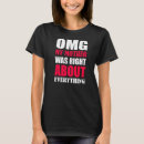 Recherche de omg tshirts Droit