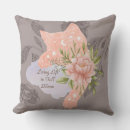 Recherche de brun taupe coussins Floral