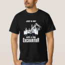 Recherche de excavatrice tshirts Génie civil