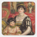 Recherche de mère et enfant autocollants Impressionniste