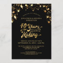 Recherche de rubis quarantième invitations Typographie