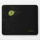 Recherche de oeil bleu tapis souris Noir