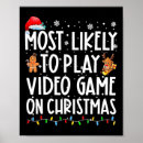 Recherche de jeux vidéos posters Noël