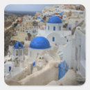 Recherche de santorin autocollants Bleu