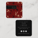 Zoek naar dark red visitekaartjes Modern