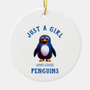 Zoek naar schattige pinguïn ornamenten Meisje